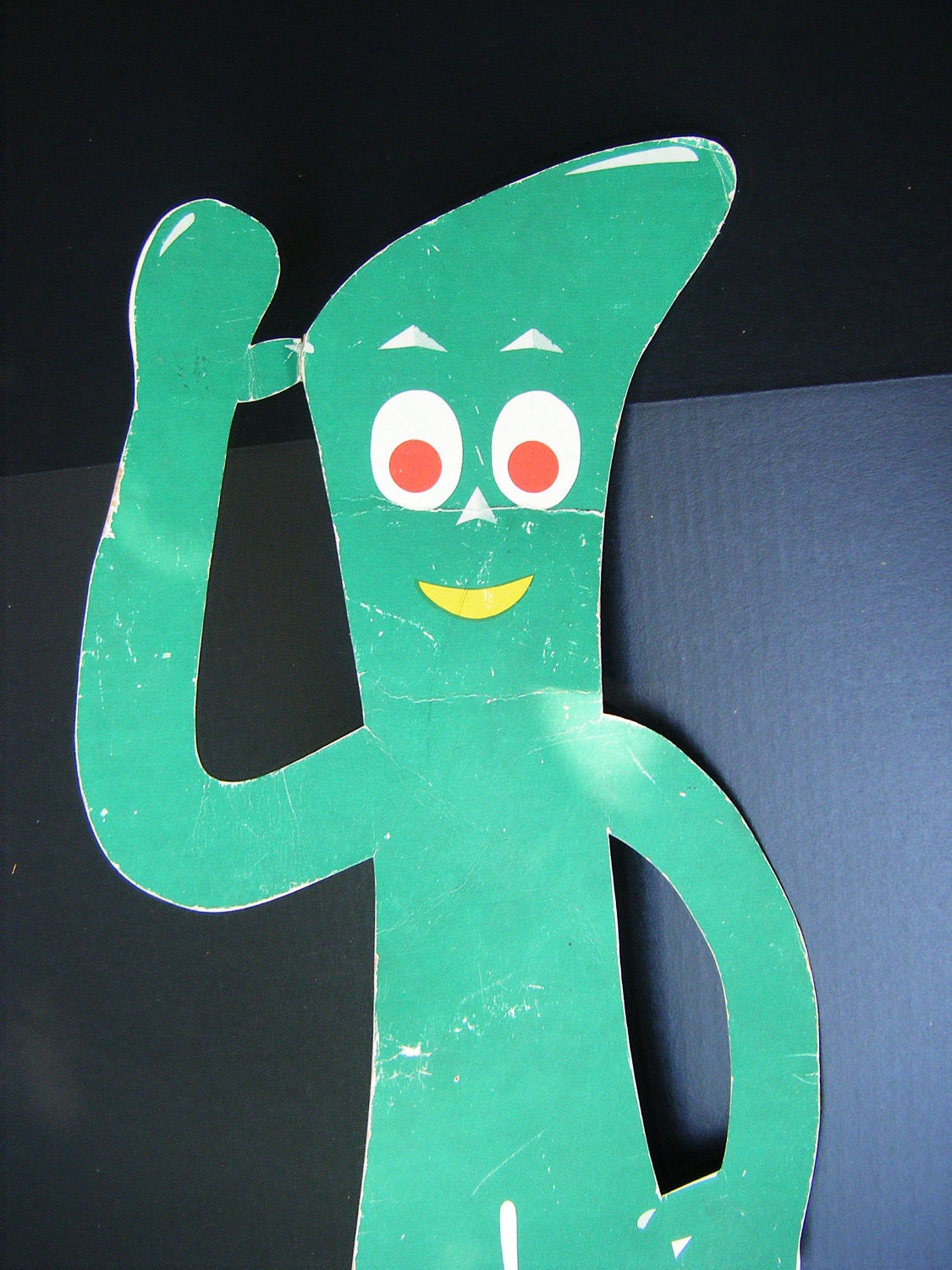 Vintage Gumby Stand Up, Large 34 inches - exploremag