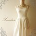 Amor Vintage Inspired Gorgeous White Lace Dress Wedding Prom Party Dress for Any Occasion - Once Upon A Time- Size S-M-