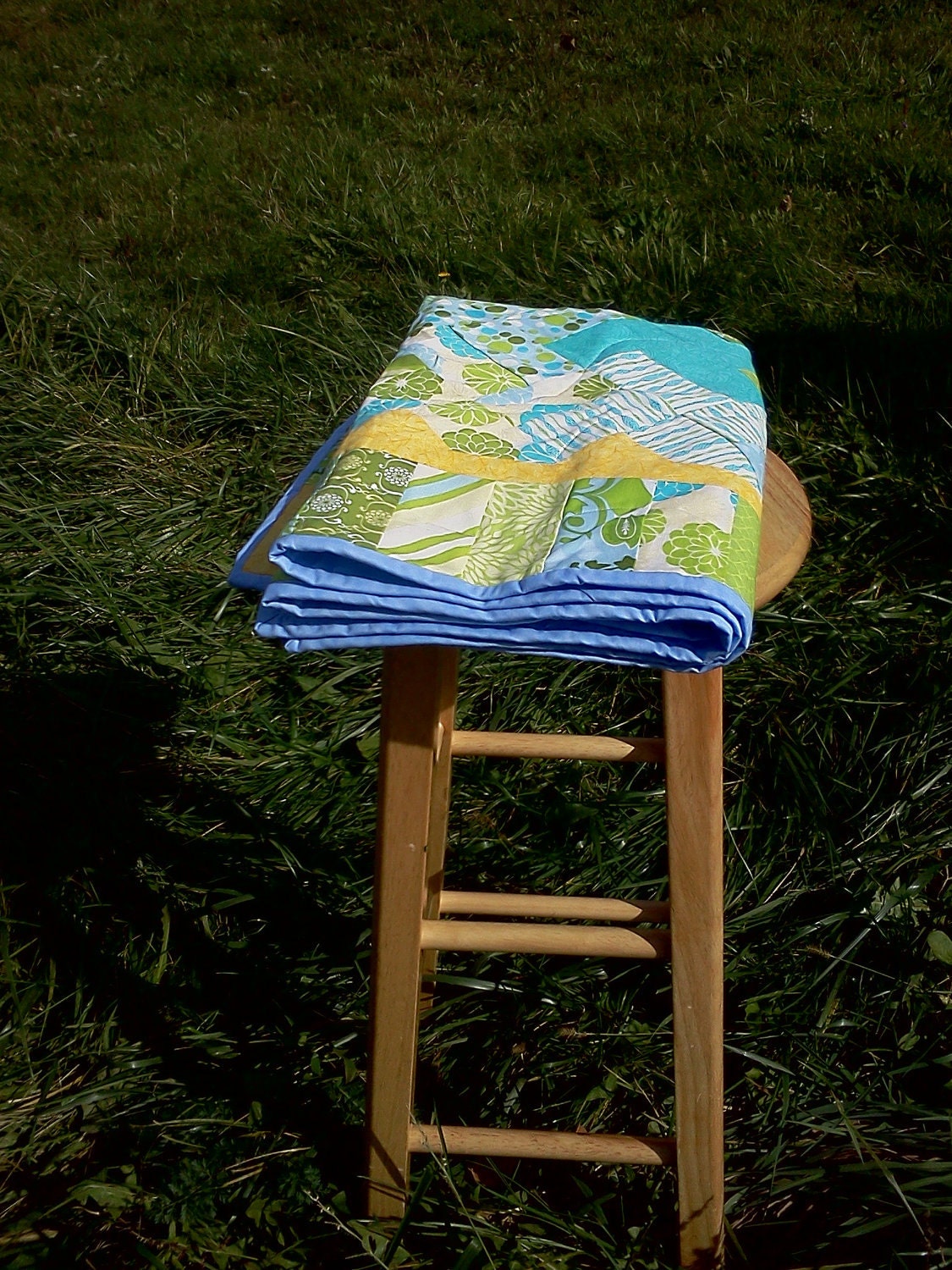 On sale: Baby Crib Quilt 31" x 44"