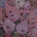 RESERVED Iyori65 June 7th Victorian fireplace screen shabby chic pink roses