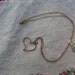SALE 1970s Avon 14 K Gold Filled Heart Necklace