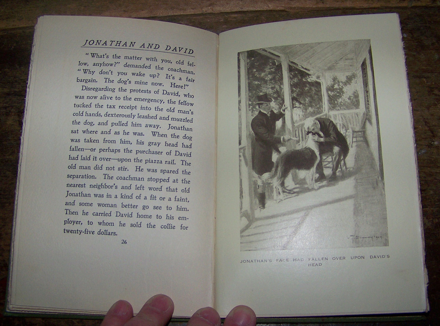 Jonathan And David 1909 Book