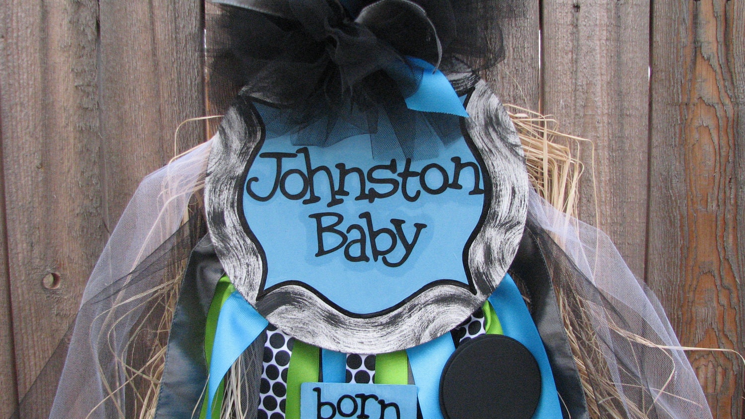 Hospital/Announcement Baby Door Hanger