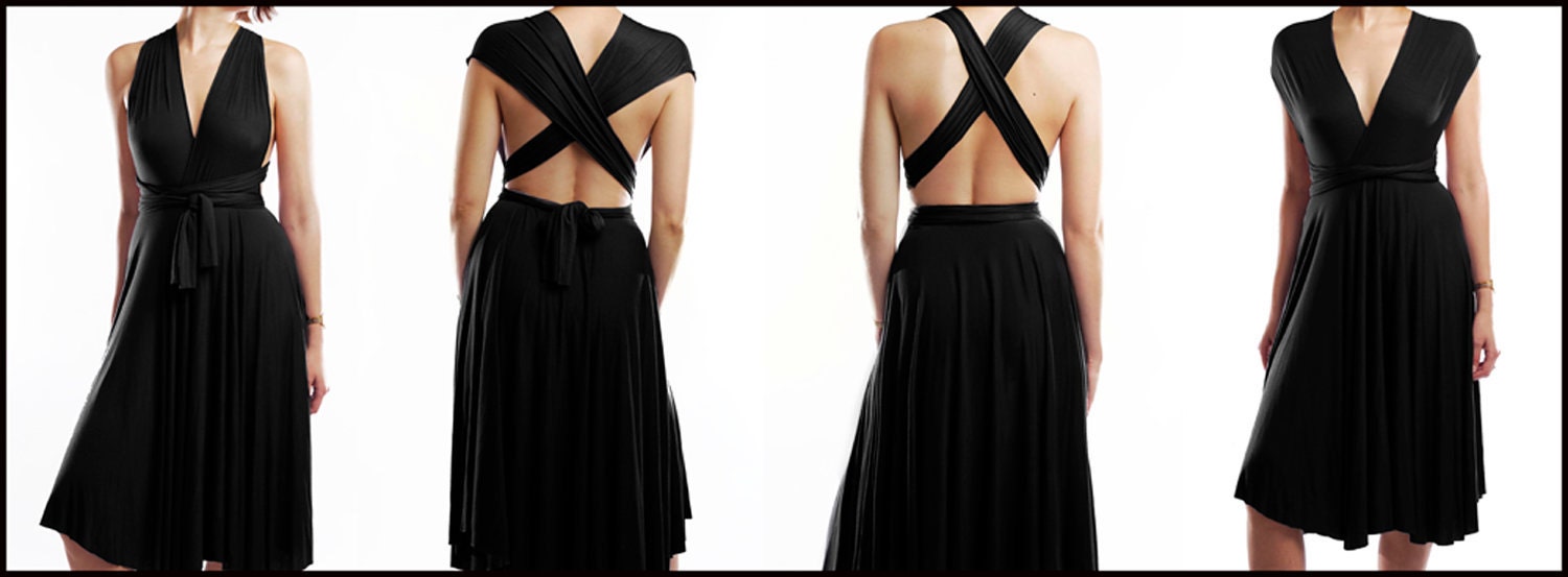 INFINITY DRESS in Black