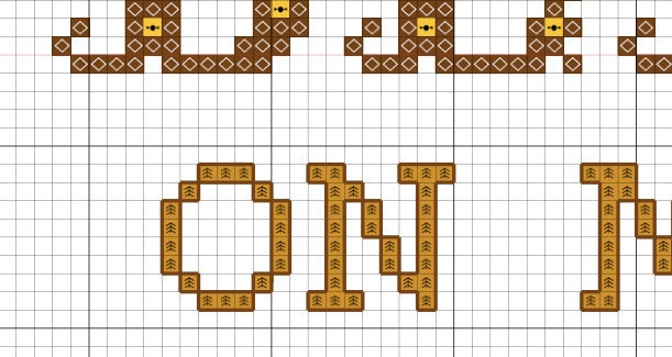 PATTERN - I Want Your Beard On My Face - cross stitch