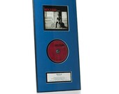 CD Album Frame & Matting Combo w/ Custom Album Label