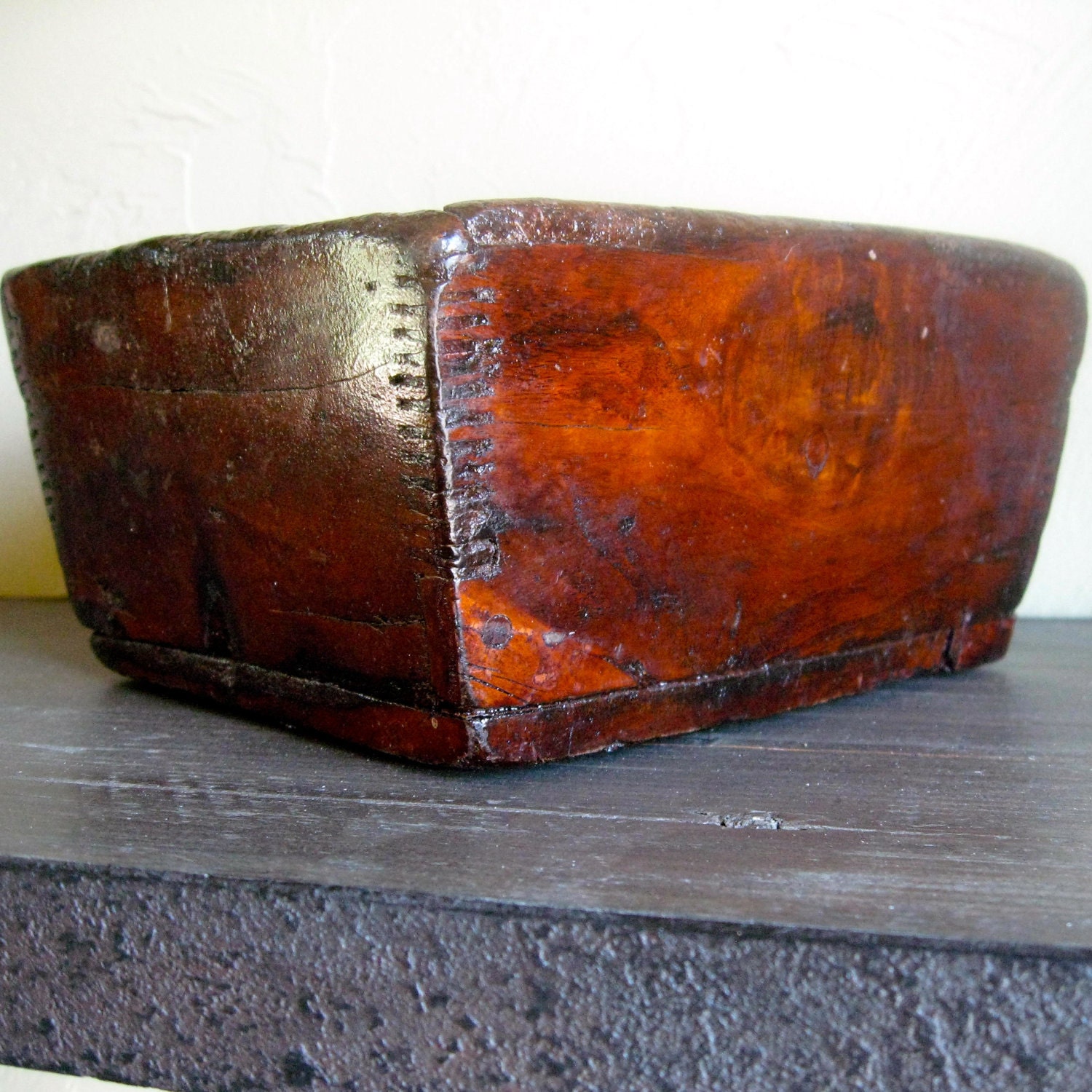Antique Handmade Grain Box