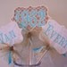Anniversary Centerpiece Gold Golden 50th Large Picks Aqua Cream Decor Table