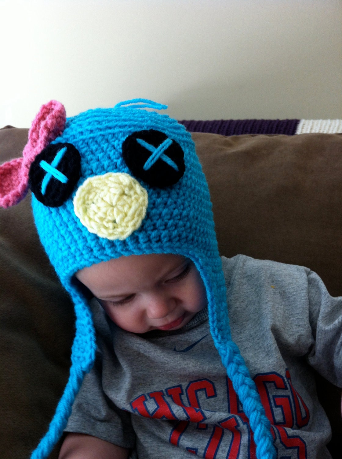 sweet  baby bluebird toddler hat