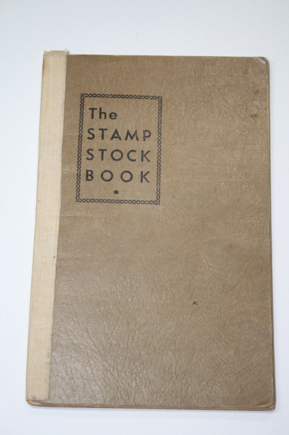 Stamps- Vintage Stamp Stock Book with Stamps