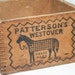 Box- Vintage Patterson Westover Tobacco Box