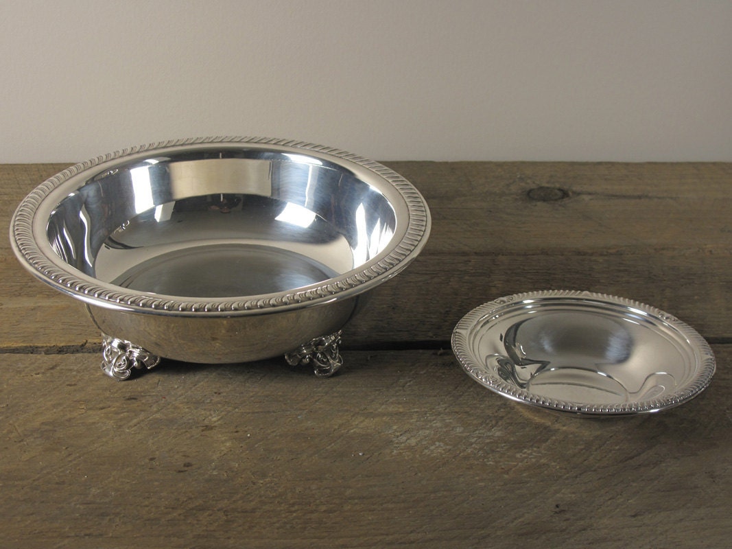 Two Vintage Silver Bowls, Poole Silver Company, Taunton, Mass