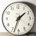 Vintage Industrial Simplex Electric Clock, Original Condition, New Period Style Fabric Cord and Wall Plug, Lovely Timeless Design