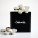 1980s CHANEL Lucite Puzzle Earrings