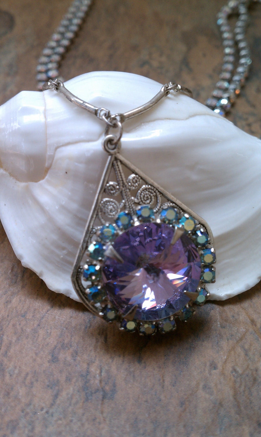 Vintage Rhinestone Necklace