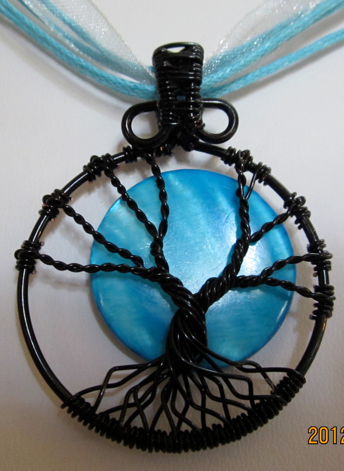 Once in a Blue Moon Tree of Life Pendant