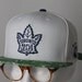 Custom Toronto Maple Leafs Strapback -- Marijuana Fabric