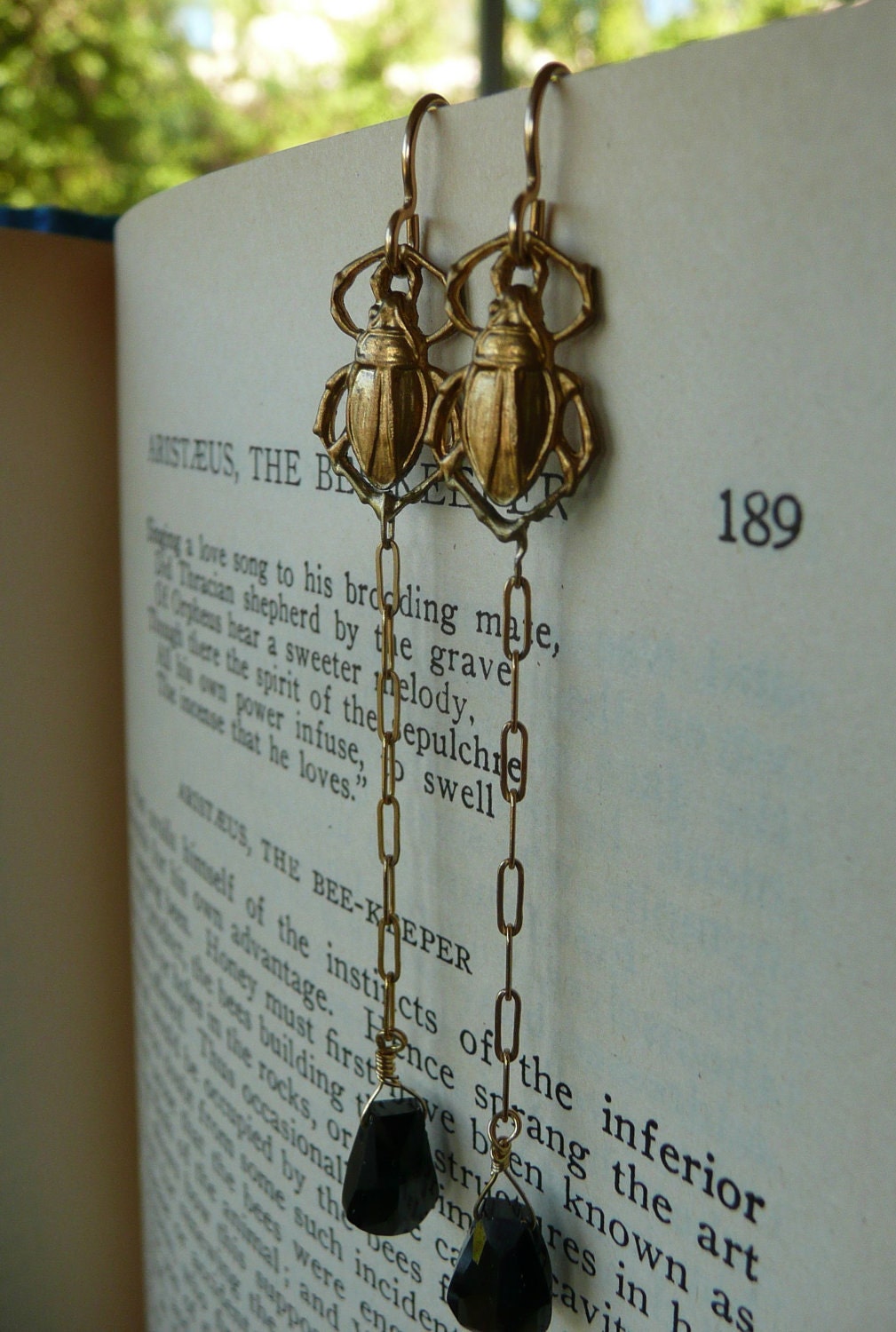 Goldbug Earrings