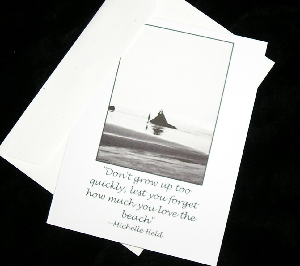 CLEARANCE SALE - Nye Beach blank card