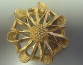 5 DOLLAR SALE Vintage Gerry  Pin/ Brooch in Gold