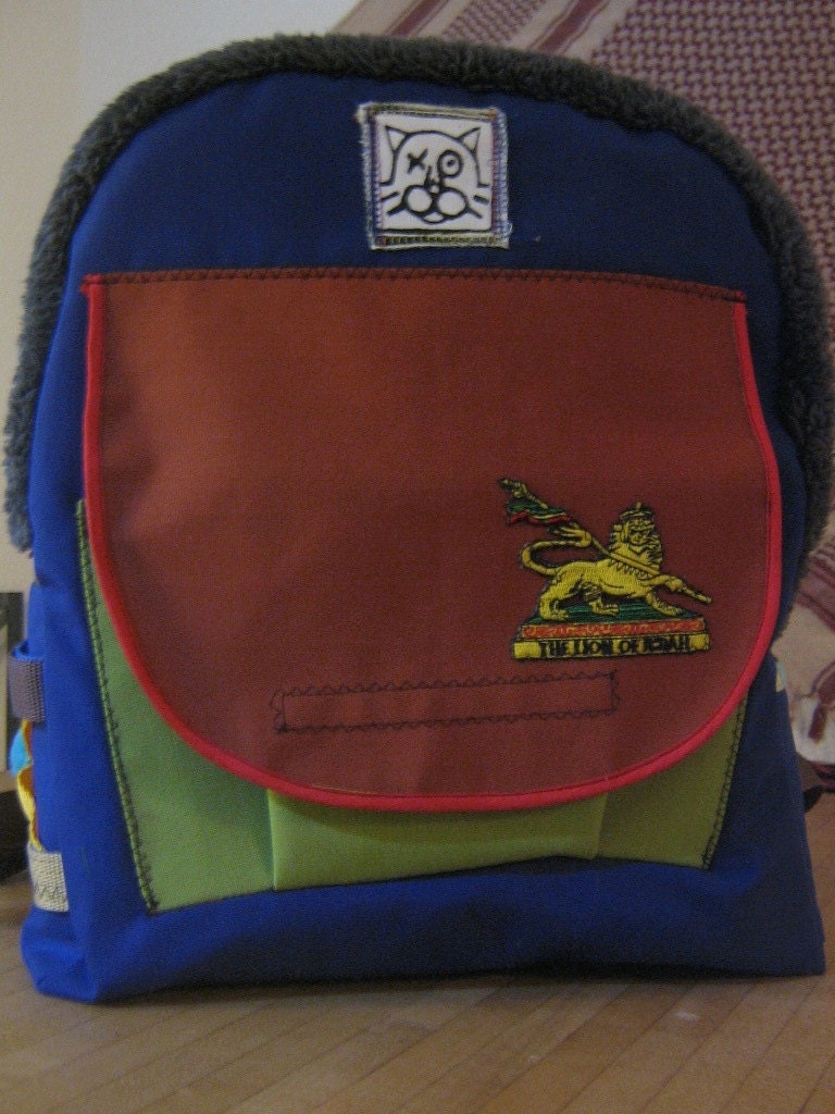 Handmade Rasta Backpack