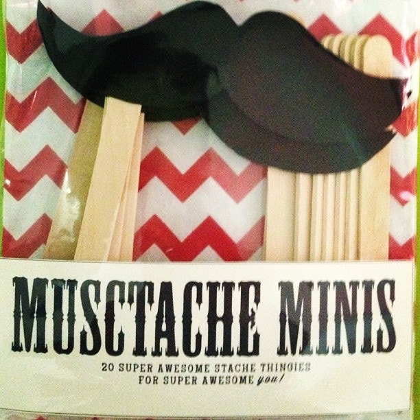 Child-safe Mustache Minis