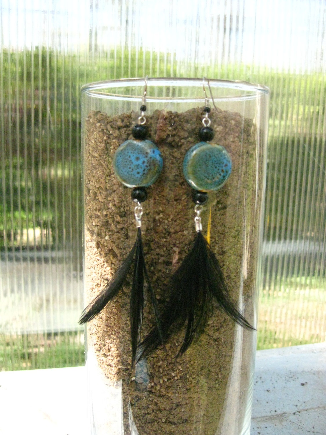 Gypsy Lady Feather Earrings