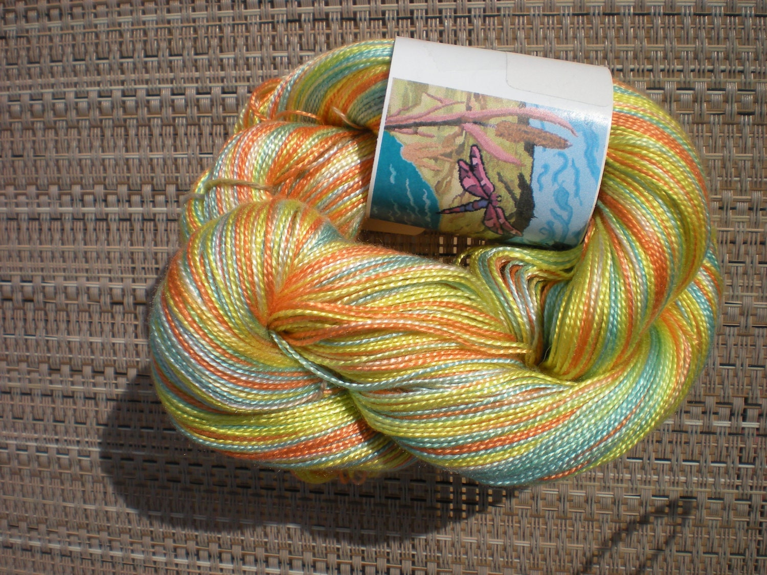 Hand Painted Tencel Yarn - for Lynne
