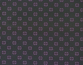 Purple Floral Fabric, Ashford House Fabric, Purple Flower Fabric, Green Fabric, Paintbrush Studio, 1 yard fabric