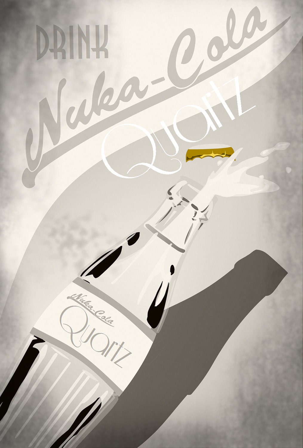 Nuka Cola Quartz Advertisement Print