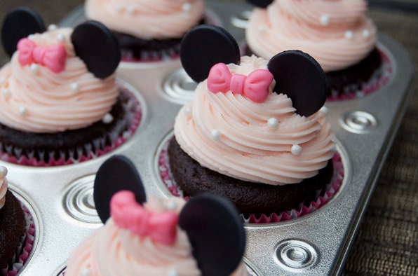 MInnie Mouse Fondant toppers
