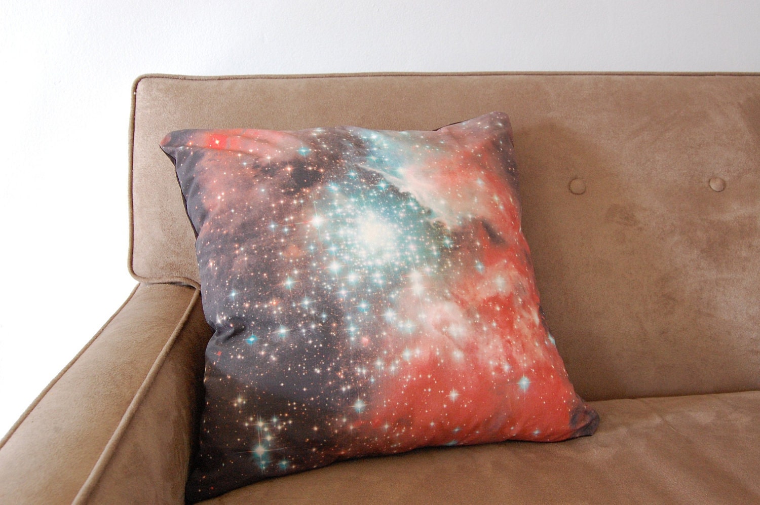 Galaxy Nebula Print Accent Pillow Cover Throw Pillow