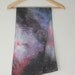 Nebula Galaxy Print Rectangular Long Silk Scarf  "Eta Carinae"