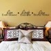 Wall Decal Live Love Laugh 4 foot long Wall Quote
