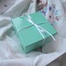 Tiffany Blue Baby Booties- Custom Tiffany Blue Inspired Baby Booties, newborn-12 months