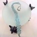 Swarovski Crystal  Turquoise Bracelet Pacific Opal Beadweaving  Sparkly Handmade Bridal Anniversary