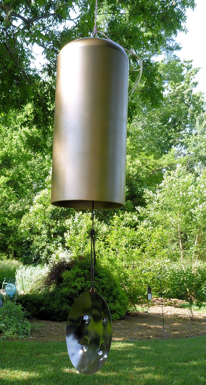 Scuba diver diving tank bell wind chime by PSACustomCreations