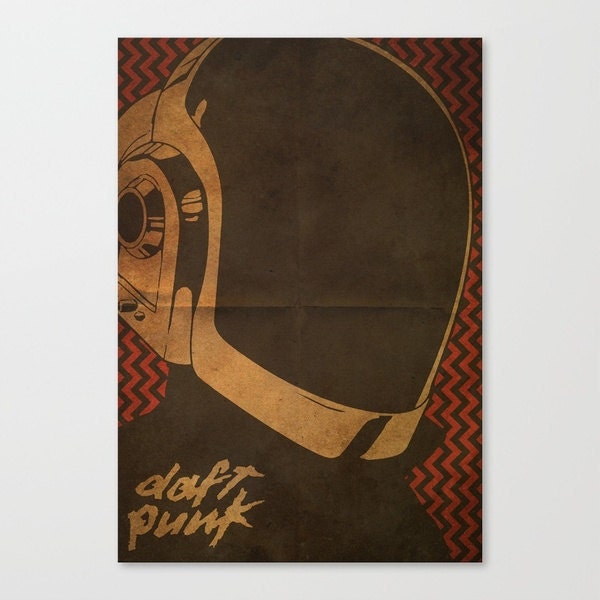 Daft Punk Guy Manuel Art Print II