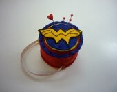 I Love Wonder Woman Pin Cushion