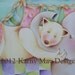 Child Room Art, Children Decor, "Along For the Ride" Original Painting