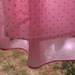 Vintage Light Pink Polka Dot Sheer Nighty