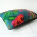 Bright Shapes - Kilim Pillow Cover - Bohemian Ethnic Wool Rustic Antique Romanian Hand Woven Turkish Kilim Pillow Case Bright 16 x 20