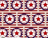 Graphic Design - Patriotic - 4th of July - Independence Day Party - Gift Tags - DIY Printable
