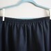 Vintage 1970s Black Chiffon Sheer High Waisted Maxi Skirt Sz.L
