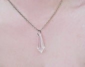 Crystal pendant necklace