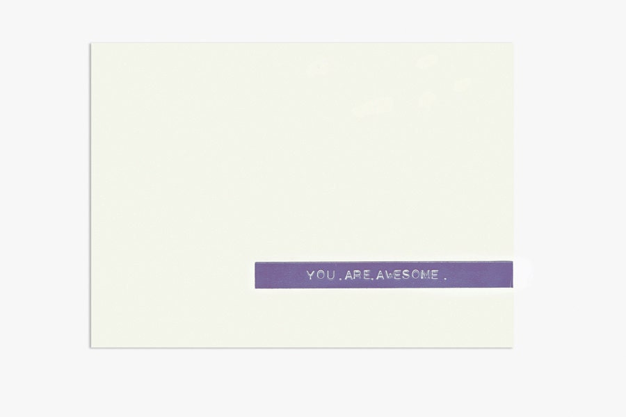 Postcard - "You are awesome"