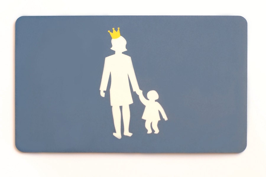 Breakfast Board "Queen Mum"