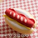 Felt Hot Dog Grill Set - Felt Food - Wool Felt