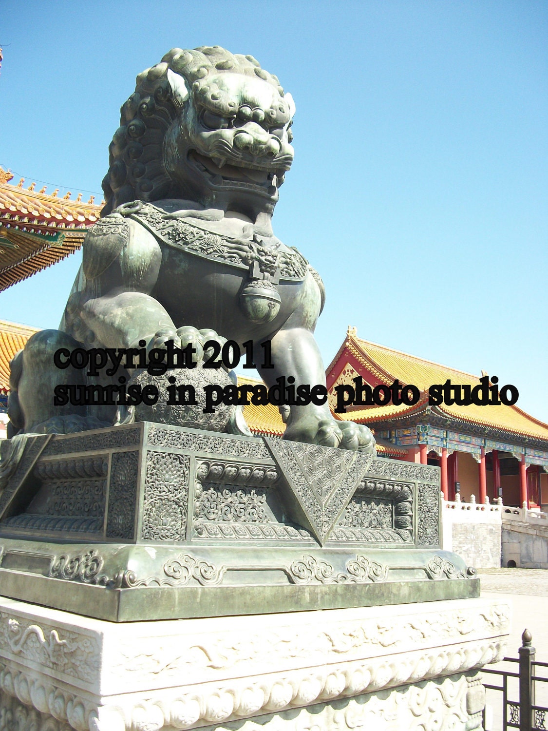 The Forbidden City...  (5x7 inch print)