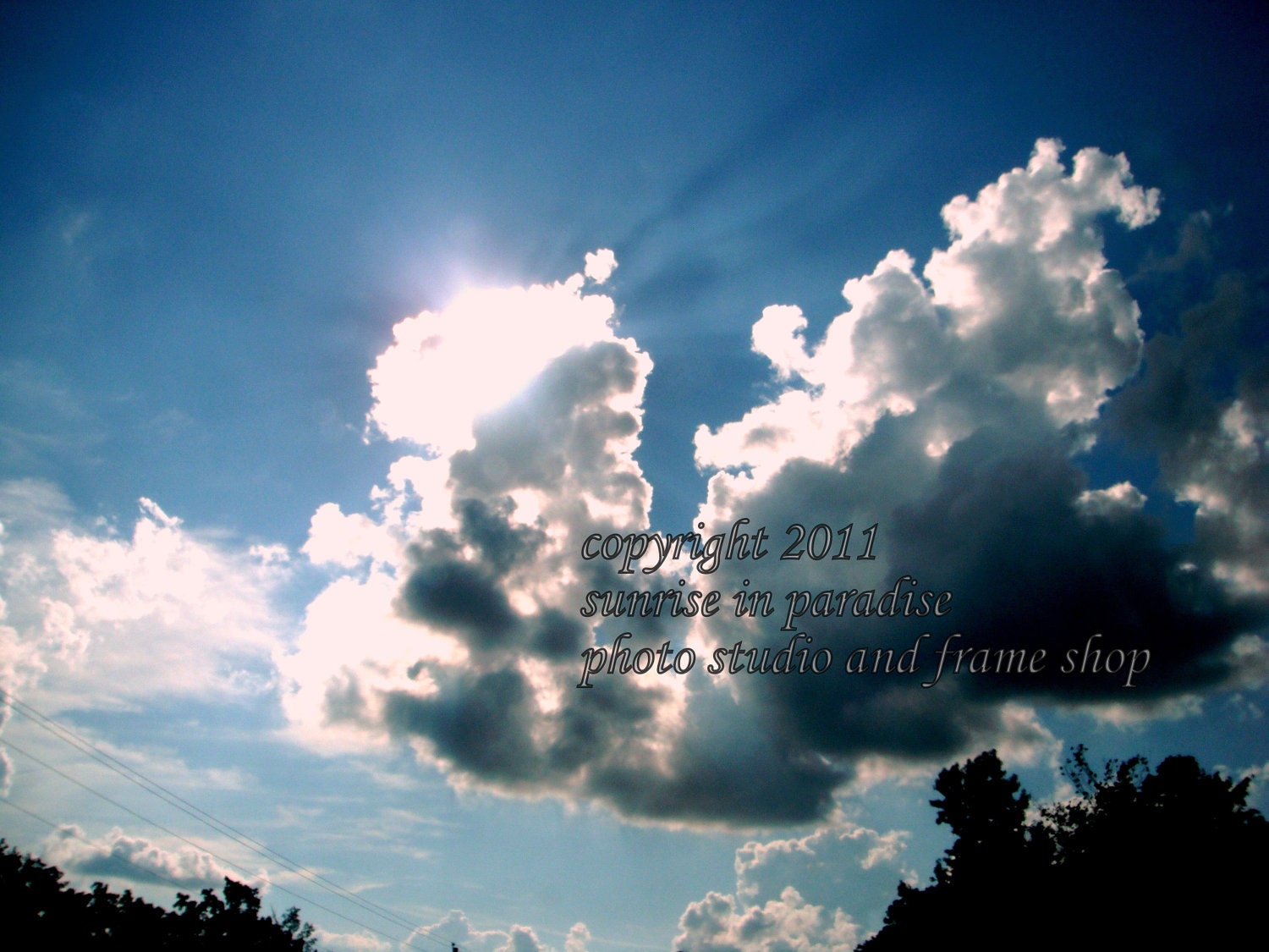 Tale of the Angry Dragon Cloud -----  Home Decor  (5x7 inch print) Art Photography